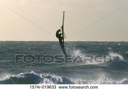Windsurfing View Large Photo Image Stock Image - Windsurfing. Fotosearch