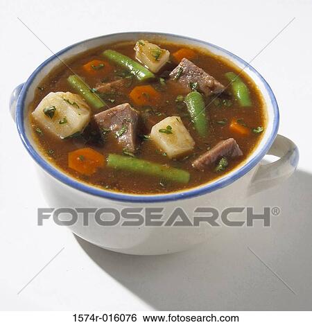 Beef and Vegetables Soup View Large Photo Image Stock Photograph - Beef and Vegetables Soup. Fotosearch