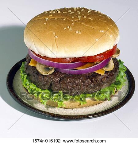 Buffalo Burger View Large Photo Image Stock Image - Buffalo Burger. Fotosearch