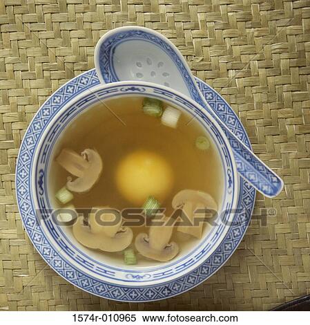 Stock Photography - Egg Drop Soup. Fotosearch