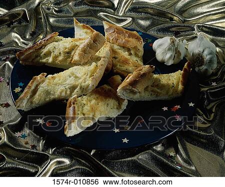 Stock Photograph - Garlic Bread. Fotosearch