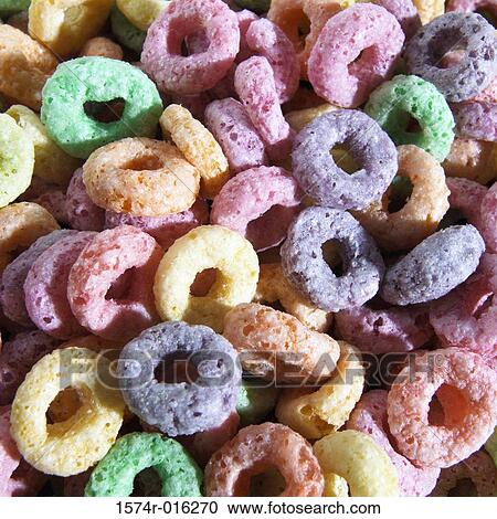 High angle view of multi-colored cereal View Large Photo Image Stock Image - High angle view of multi-colored cereal. Fotosearch