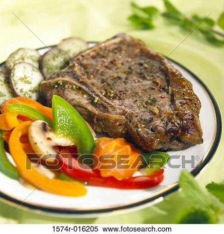 Stock Photography - Veal Chop. Fotosearch