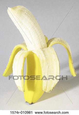 Close-up of a peeled banana View Large Photo Image Stock Image - Close-up of a peeled banana. Fotosearch