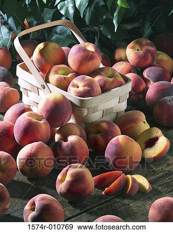 Peaches View Large Photo Image Stock Photo - Peaches. Fotosearch