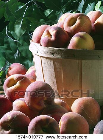 Stock Photo - Peaches. Fotosearch