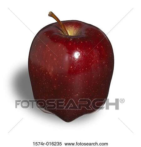 Red Delicious Apple View Large Photo Image Stock Photography - Red Delicious Apple. Fotosearch