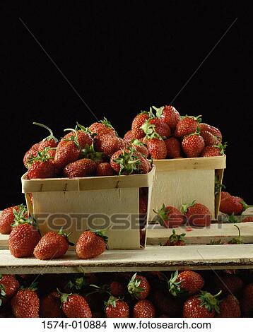 Strawberries View Large Photo Image Picture - Strawberries. Fotosearch