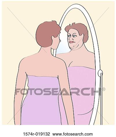 Drawing - Anorexia Linda Braucht (20th C. American) Computer Graphics. Fotosearch