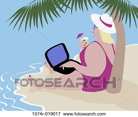 Online Anywhere 2 2005 Linda Braucht (20th C. American) Computer graphics View Large Illustration Stock Illustration - Online Anywhere 2 2005 Linda Braucht (20th C. American) Computer graphics. Fotosearch