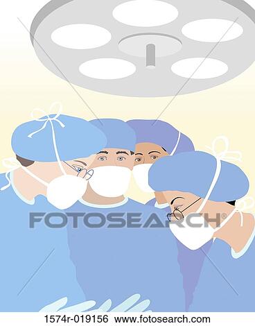 Stock Illustration - Ready for Surgery Linda Braucht (20th C. American) Computer Graphics. Fotosearch
