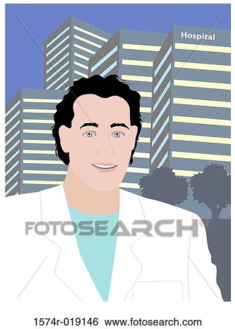 Young Doctor Linda Braucht (20th C. American) Computer Graphics View Large Illustration Stock Illustration - Young Doctor Linda Braucht (20th C. American) Computer Graphics. Fotosearch
