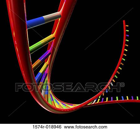 Stock Illustration - DNA Splicing. Fotosearch