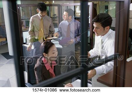 Business executives in a meeting View Large Photo Image Stock Photograph - Business executives in a meeting. Fotosearch