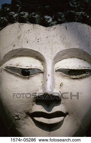 Close-up of a Buddha statue, Thailand View Large Photo Image Stock Photograph - Close-up of a Buddha statue, Thailand. Fotosearch