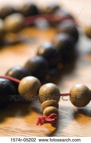 Close-up of a Buddhist prayer bracelet View Large Photo Image Stock Image - Close-up of a Buddhist prayer bracelet. Fotosearch