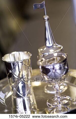 Close-up of a Havdalah set View Large Photo Image Stock Image - Close-up of a Havdalah set. Fotosearch