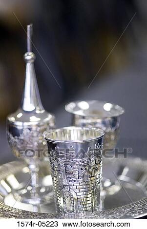Close-up of a Havdalah set View Large Photo Image Stock Image - Close-up of a Havdalah set. Fotosearch