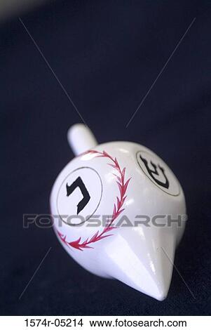 Close up of a Jewish dreidel View Large Photo Image Picture - Close up of a Jewish dreidel. Fotosearch