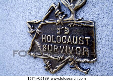 Stock Photo - Close-up of a memorial plaque. Fotosearch