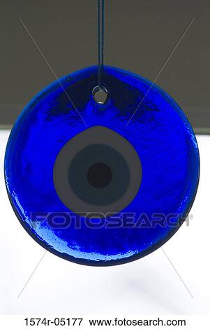 Stock Photo - Close-up of an Egyptian protective eye. Fotosearch
