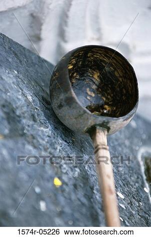 Close-up of bamboo dipper, Bangkok, Thailand View Large Photo Image Stock Photograph - Close-up of bamboo dipper, Bangkok, Thailand. Fotosearch