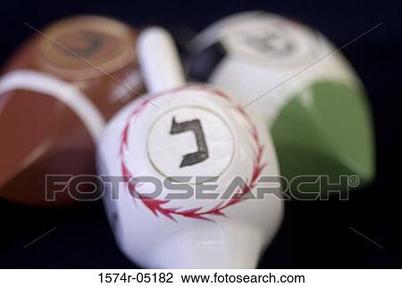 Close up of Jewish dreidels View Large Photo Image Stock Image - Close up of Jewish dreidels. Fotosearch