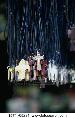 Close-up of necklaces hanging, New Mexico, USA View Large Photo Image Stock Image - Close-up of necklaces hanging, New Mexico, USA. Fotosearch