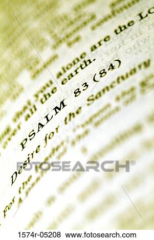 Close-up of text in the Bible View Large Photo Image Stock Photo - Close-up of text in the Bible. Fotosearch