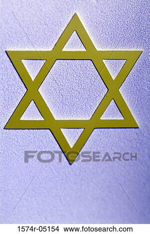 Close-up of the Star of David View Large Photo Image Picture - Close-up of the Star of David. Fotosearch