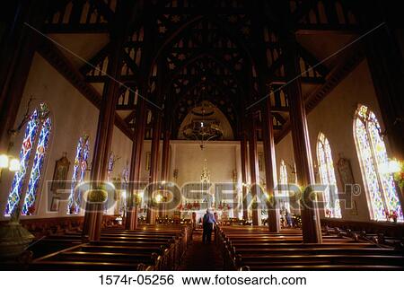Interior of St. Mary's in the Mountains Catholic Church, Virginia City, Nevada, USA View Large Photo Image Stock Photograph - Interior of St. Mary's in the Mountains Catholic Church, Virginia City, Nevada, USA. Fotosearch