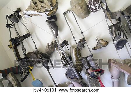 Objects mounted on a wall at St. Roch Cemetery, New Orleans, Louisiana, USA View Large Photo Image Stock Image - Objects mounted on a wall at St. Roch Cemetery, New Orleans, Louisiana, USA. Fotosearch