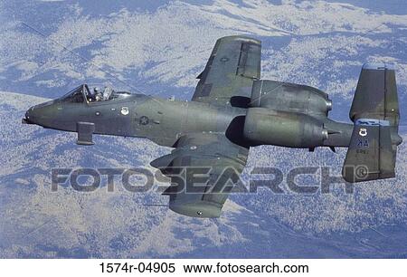 Aerial view of an A-10 Thunderbolt fighter plane in flight View Large Photo Image Stock Photography - Aerial view of an A-10 Thunderbolt fighter plane in flight. Fotosearch