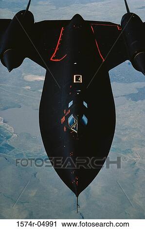 Aerial view of an SR-71A Blackbird in flight View Large Photo Image Stock Image - Aerial view of an SR-71A Blackbird in flight. Fotosearch