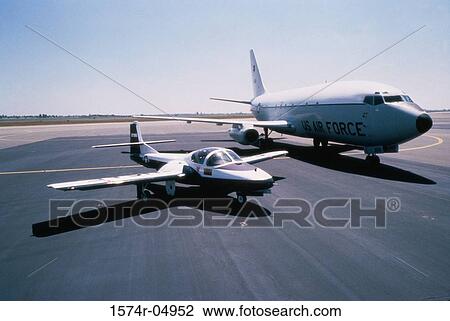 C-20A aircraft on a runway with a T-38 Talon View Large Photo Image Stock Image - C-20A aircraft on a runway with a T-38 Talon. Fotosearch