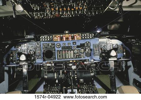 Close-up of the cockpit in a C-5 Galaxy flight simulator View Large Photo Image Stock Image - Close-up of the cockpit in a C-5 Galaxy flight simulator. Fotosearch