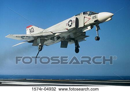 F-4 Phantom jet fighter taking off from an aircraft carrier View Large Photo Image Stock Image - F-4 Phantom jet fighter taking off from an aircraft carrier. Fotosearch