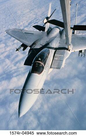 KC-10A Extender refueling an F-15 Eagle View Large Photo Image Stock Photography - KC-10A Extender refueling an F-15 Eagle. Fotosearch