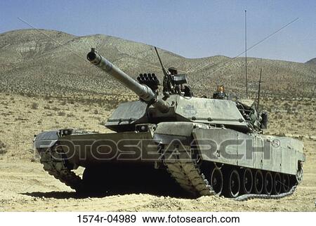 M-1 Abrams tank in the desert View Large Photo Image Stock Photo - M-1 Abrams tank in the desert. Fotosearch