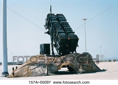 MIM-104 Patriot Surface-to-air missile system View Large Photo Image Stock Photo - MIM-104 Patriot Surface-to-air missile system. Fotosearch