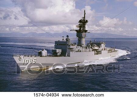 Side profile of a navy warship View Large Photo Image Picture - Side profile of a navy warship. Fotosearch