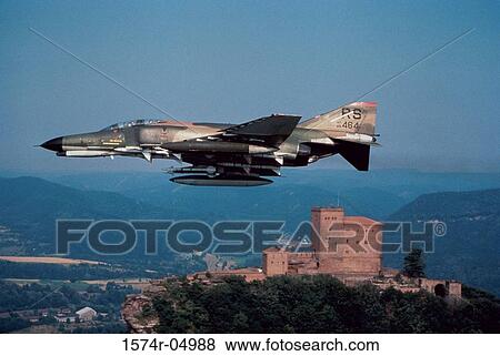 Side profile of an RF-4C Phantom II fighter plane in flight View Large Photo Image Stock Photo - Side profile of an RF-4C Phantom II fighter plane in flight. Fotosearch