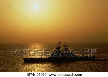 Silhouette of the USS Mississippi warship in the sea View Large Photo Image Stock Image - Silhouette of the USS Mississippi warship in the sea. Fotosearch