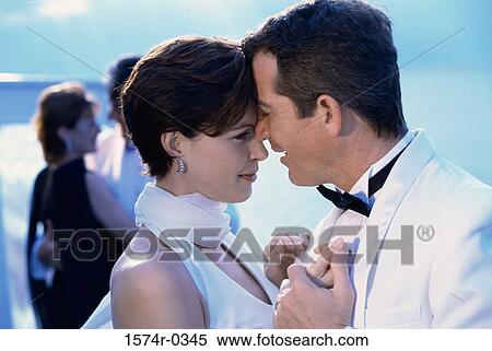 Stock Photography - Two couples dancing. Fotosearch