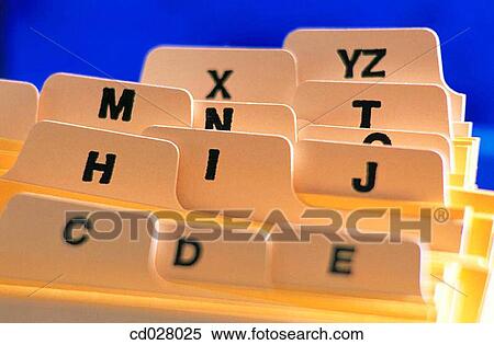 A-Z card separators View Large Photo Image Stock Photography - A-Z card separators. Fotosearch