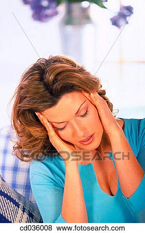 aching, at-home, anxious, anxiety, ache View Large Photo Image Stock Photo - aching, at-home, anxious, anxiety, ache. Fotosearch