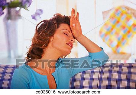 aching, at-home, anxious, anxiety, ache View Large Photo Image Stock Photograph - aching, at-home, anxious, anxiety, ache. Fotosearch