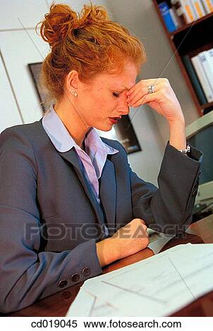aching, businesswoman, businesspeople, business, ache View Large Photo Image Stock Photography - aching, businesswoman, businesspeople, business, ache. Fotosearch