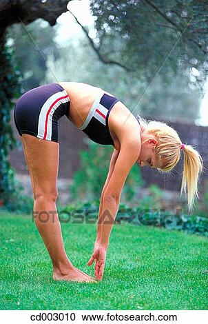 Stock Image - activity, bent, bending, bend, action. Fotosearch
