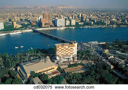 Aerial view of Cairo, Egypt View Large Photo Image Stock Photography - Aerial view of Cairo, Egypt. Fotosearch